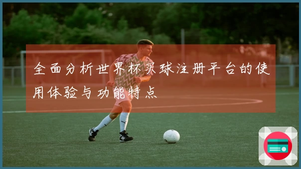 全面分析世界杯买球注册平台的使用体验与功能特点